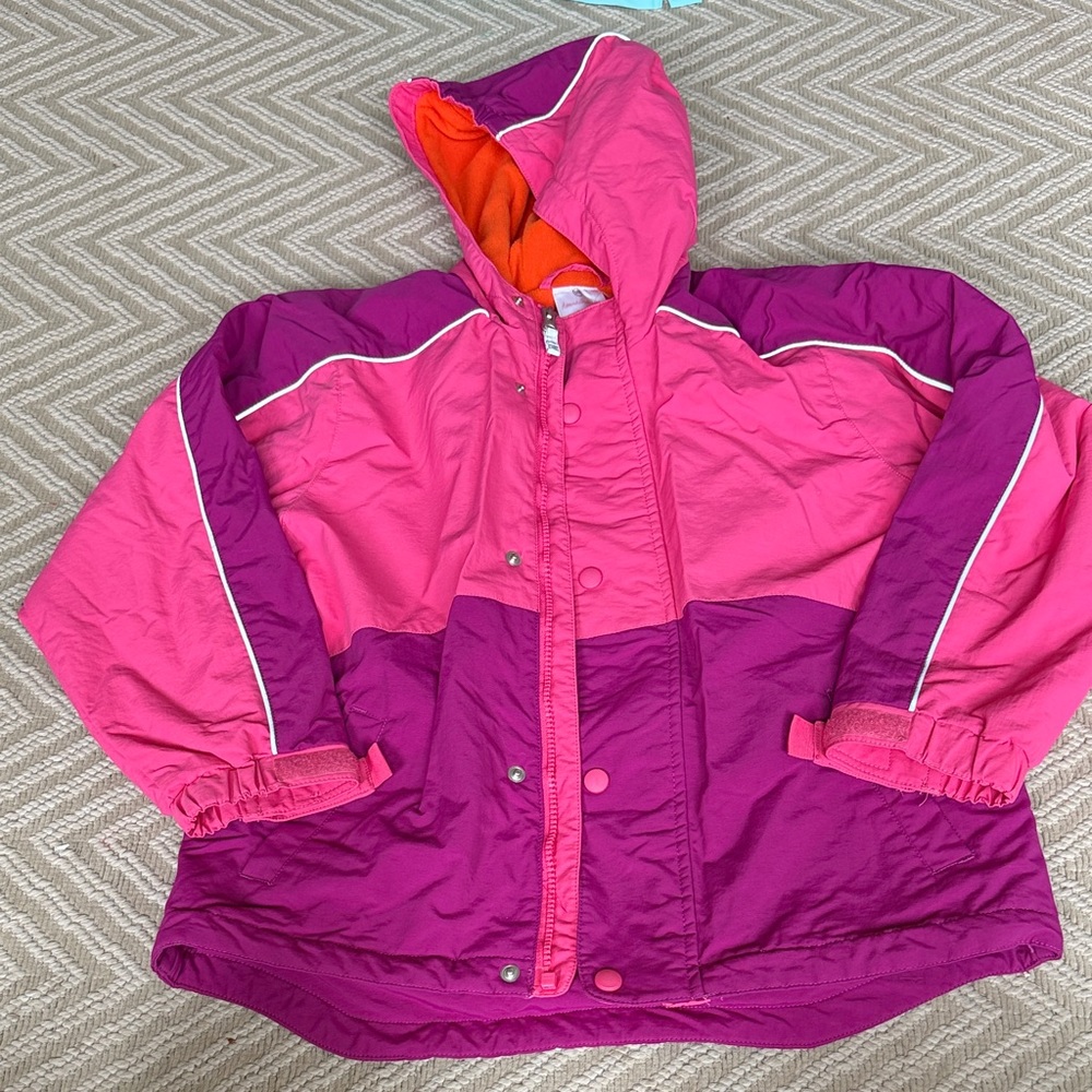 Hanna Andersson size 10 fleece lined jacket